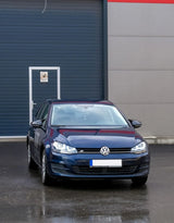 VW Golf 7 2012-2017 Calotte Specchietti Coperture R-Line Nero - autorivallo