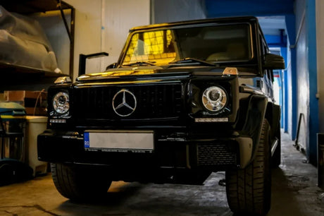 Mercedes G W463 1990-2014 Griglia Radiatore Sport AMG Nero - autorivallo